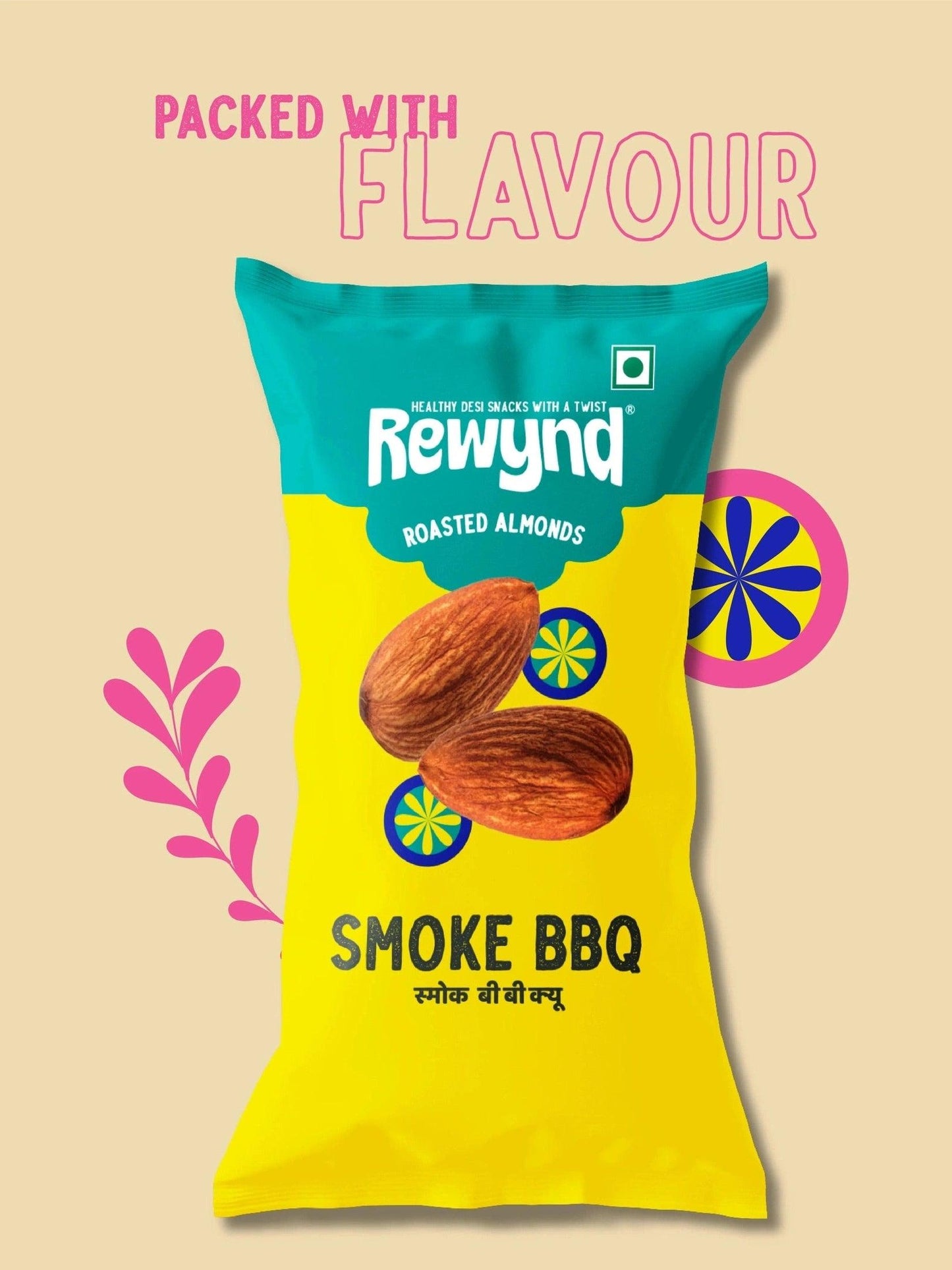 Smoke BBQ Roasted Almonds