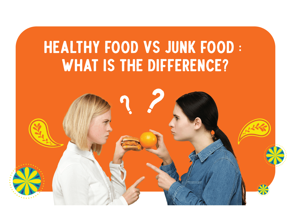 Healthy Food vs Junk Food: What is the Difference? - Rewynd Snacks