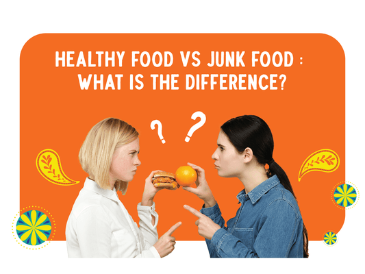 Healthy Food vs Junk Food: What is the Difference? - Rewynd Snacks