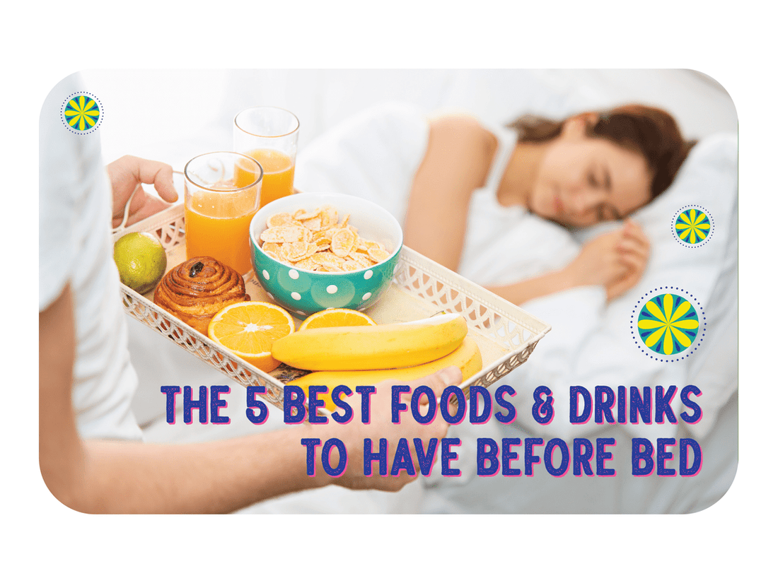 The 5 Best Foods and Drinks to Have Before Bed - Rewynd Snacks