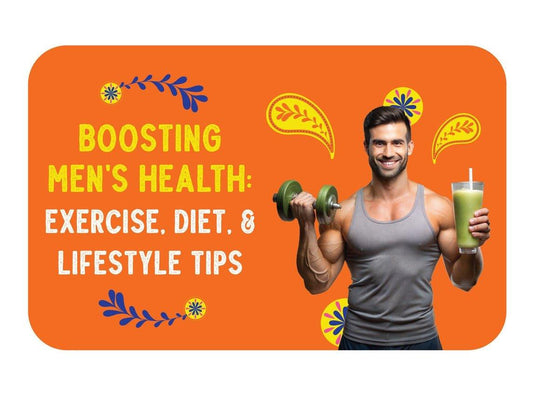 Boosting Men's Health: Exercise, Diet, and Lifestyle Tips - Rewynd Snacks