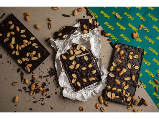 Dark Chocolate Peanut Bars - Rewynd Snacks