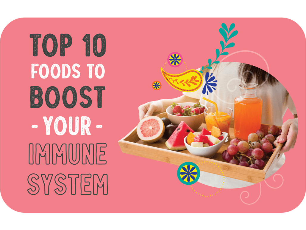 Top 10 Foods to Boost Your Immune System - Rewynd Snacks