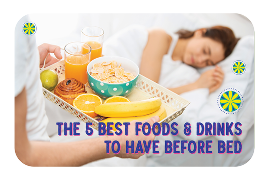 best foods and drinks to have before bad