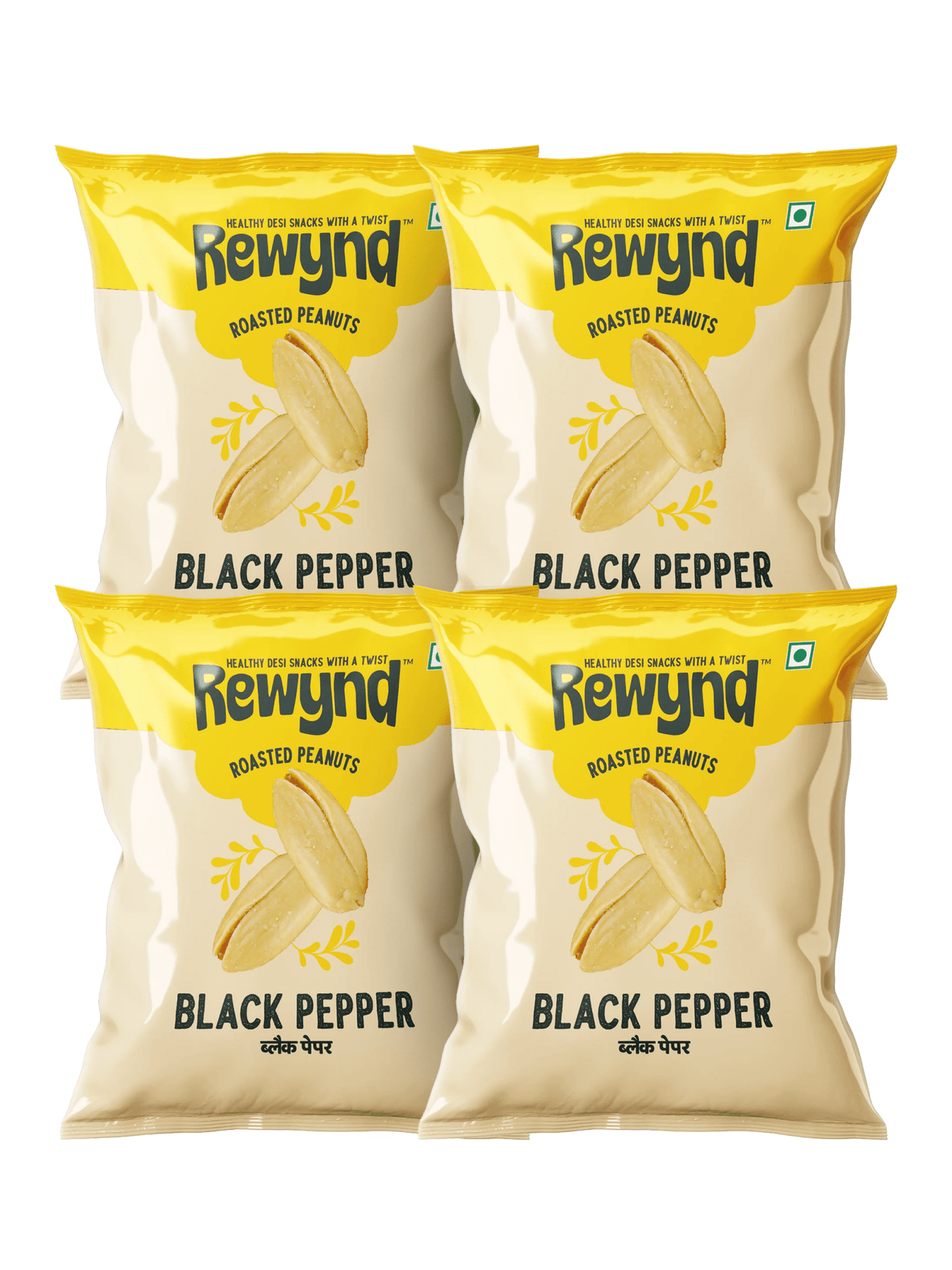 Black Pepper Roasted Peanut Pack of 4 (560gm)