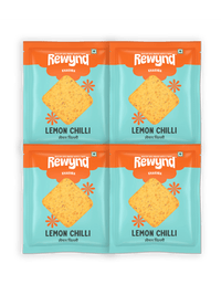 Lemon Chilli Khakhra Pack of 4 (160gm)