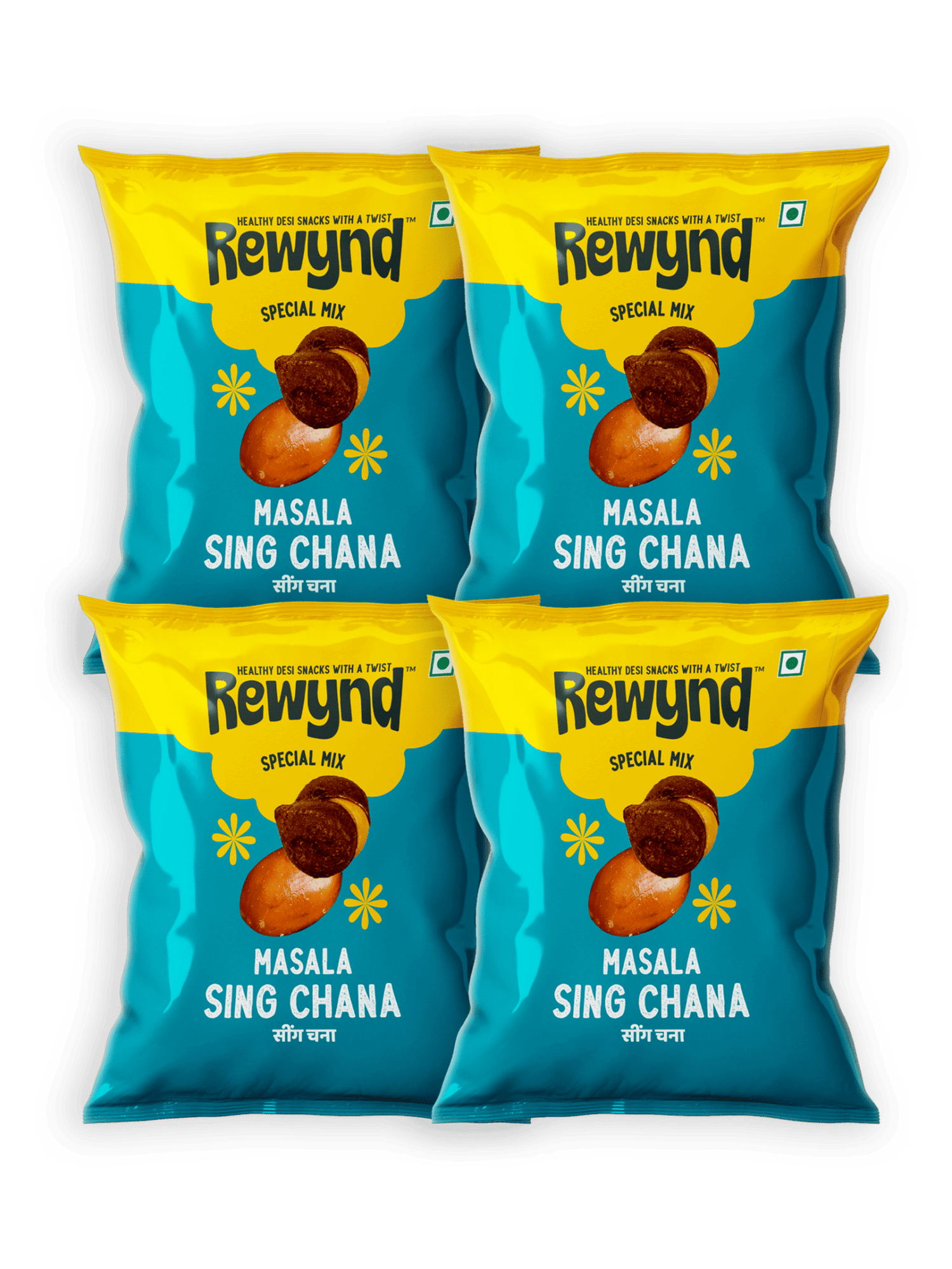 Masala Sing Chana Pack of 4 (600gm)