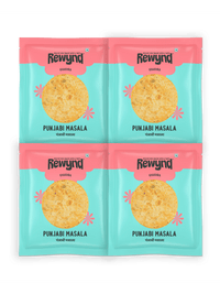 Punjabi Masala Khakhra Pack of 4 (800gm)