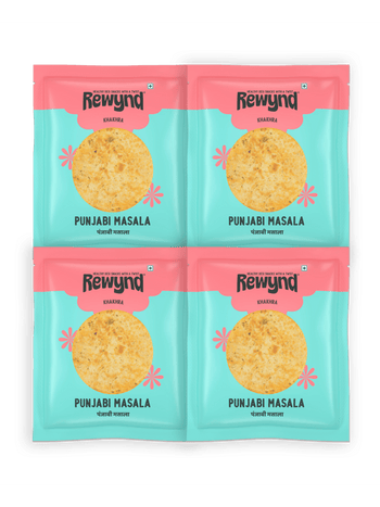 Punjabi Masala Khakhra Pack of 4 (800gm)