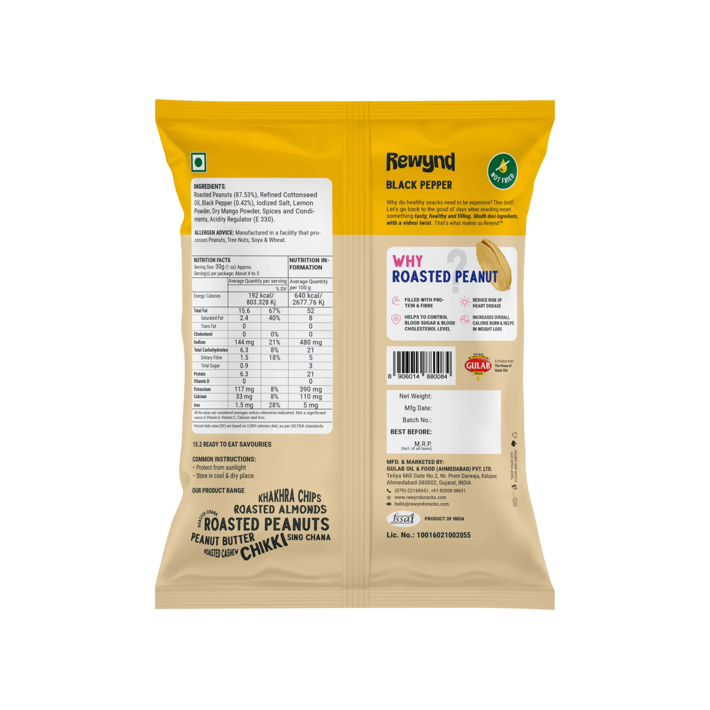 Black Pepper Roasted Peanut