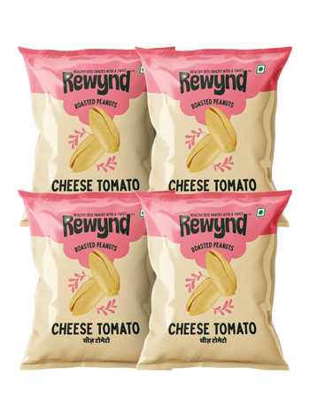 Cheese Tomato Roasted Peanut Pack of 4 (560gm)