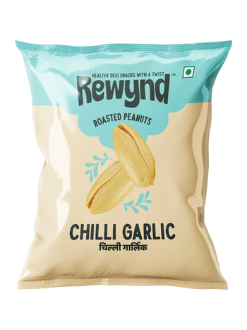 Chilli Garlic Roasted Peanut Single Pack (140gm)