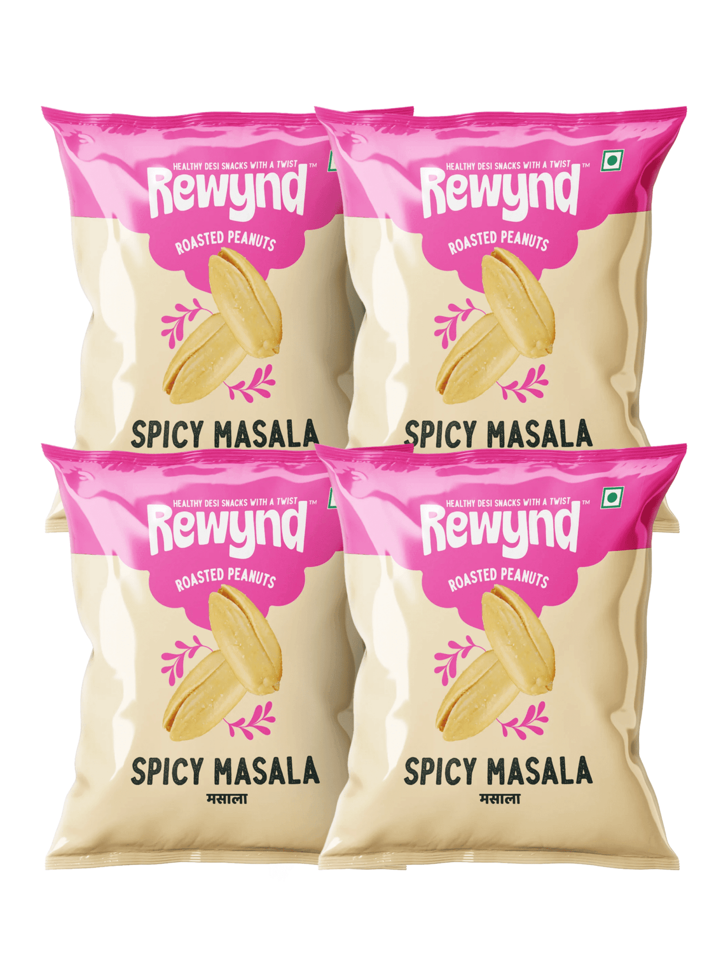 Spicy Masala Roasted Peanut Pack of 4 (560gm)