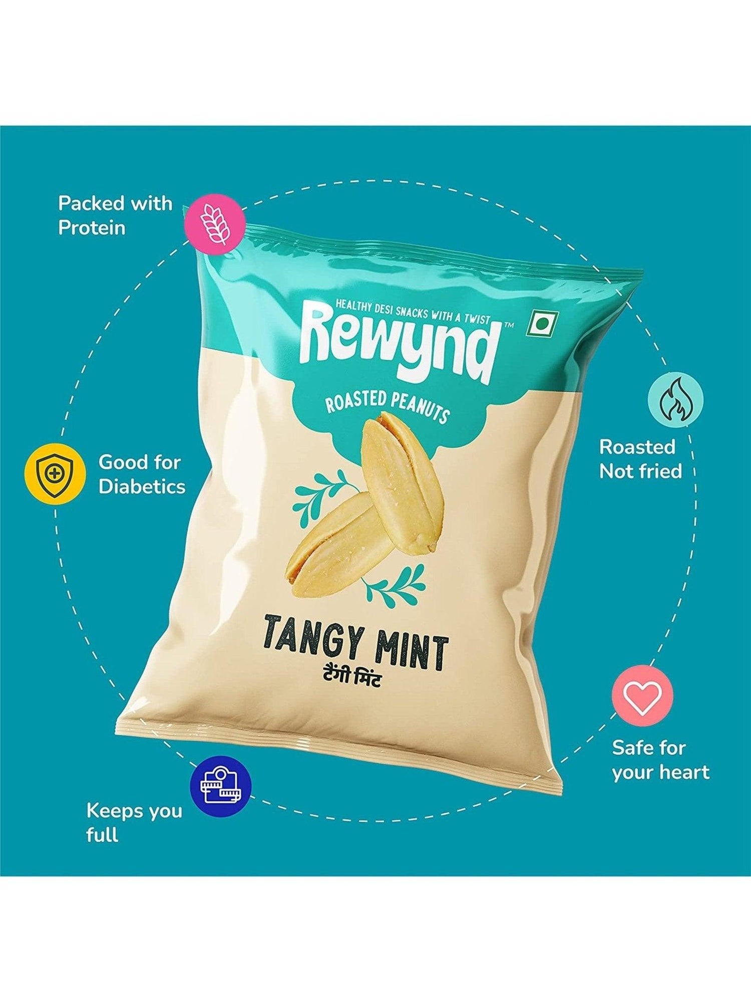 Tangy Mint Roasted Peanut