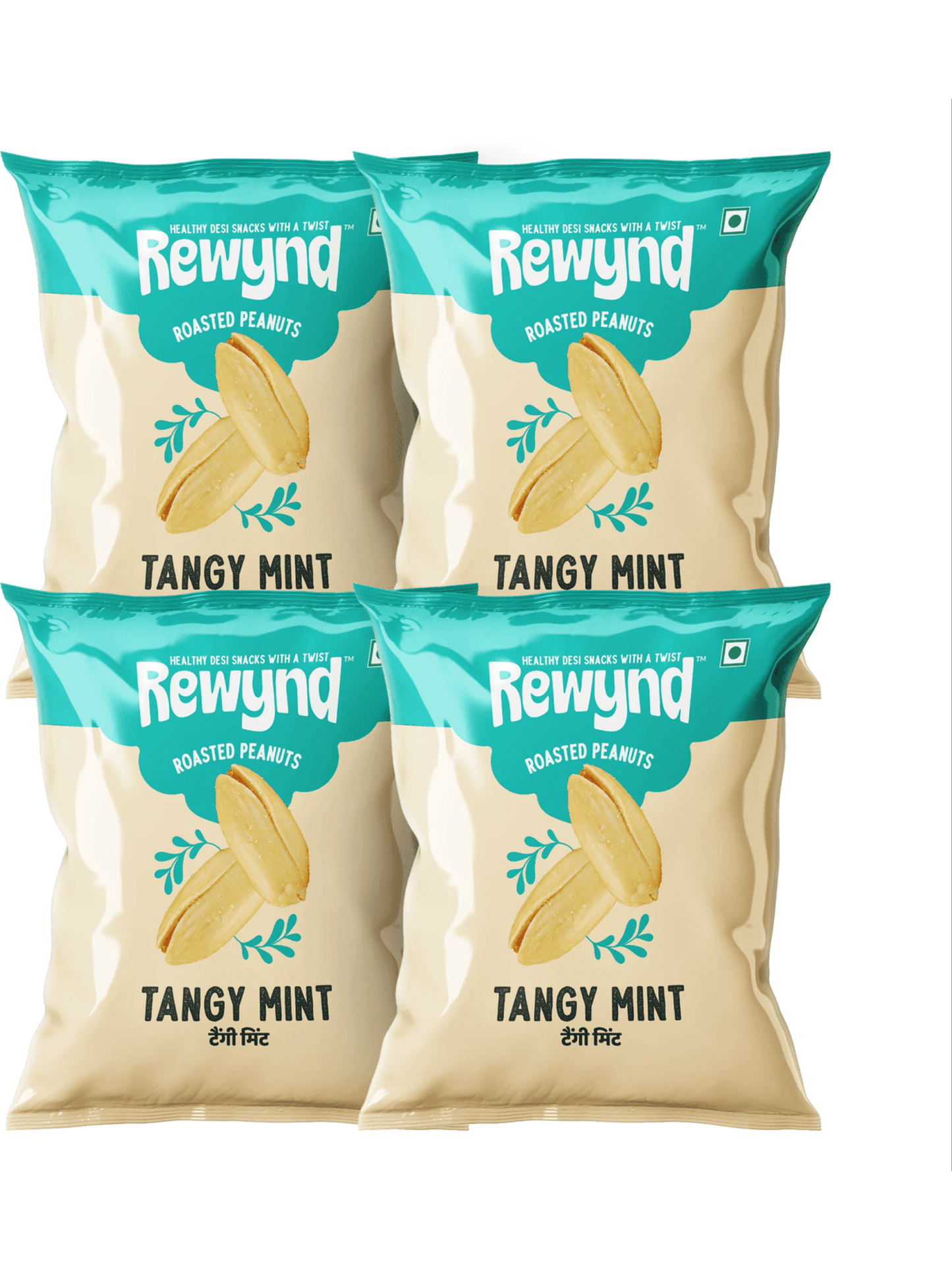 Tangy Mint Roasted Peanut Pack of 4 (560gm)