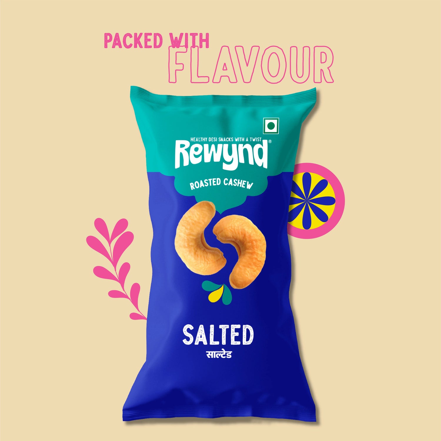 Salted Cashew - Rewynd Snacks