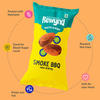 Smoke BBQ Roasted Almonds - Rewynd Snacks
